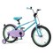 Purple Kids Bike with Adjustable Handlebar and Saddle for Comfortable Riding
